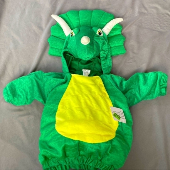 NWT Hyde and Eek Triceratops Dinosaur Halloween Costume Cosplay Infant Baby New - Picture 2 of 6